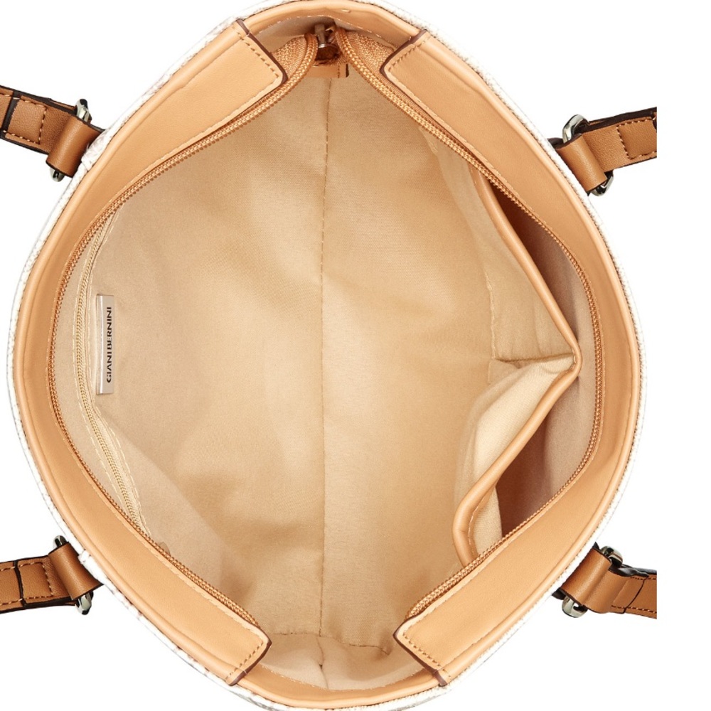 Giani Bernini Signature Rose Tote Shoulder Bag - Picture 11 of 15